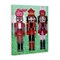 Stupell Industries Red Nutcrackers Trio Canvas By Sarah Waldron Kimball